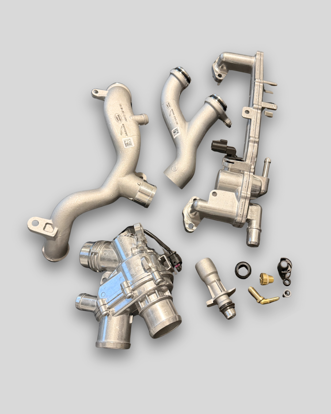 Cooling pipes aluminium kit